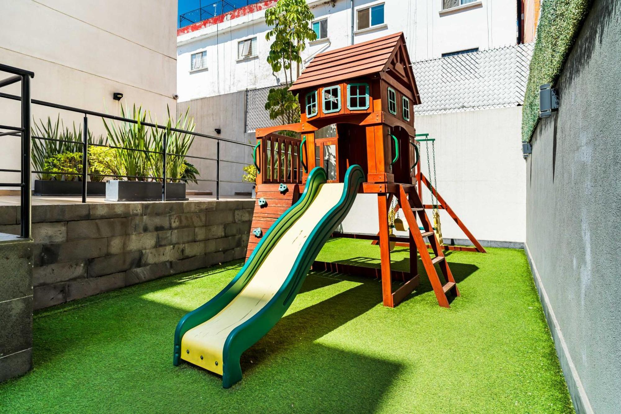 Casa Angel Dorado Apartment Kota Meksiko Bagian luar foto