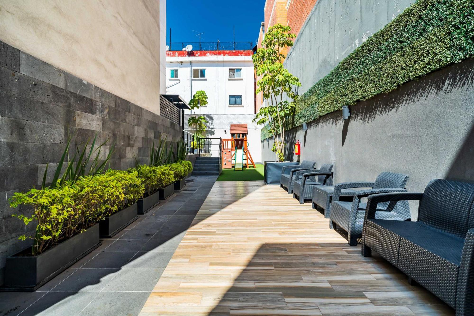 Casa Angel Dorado Apartment Kota Meksiko Bagian luar foto