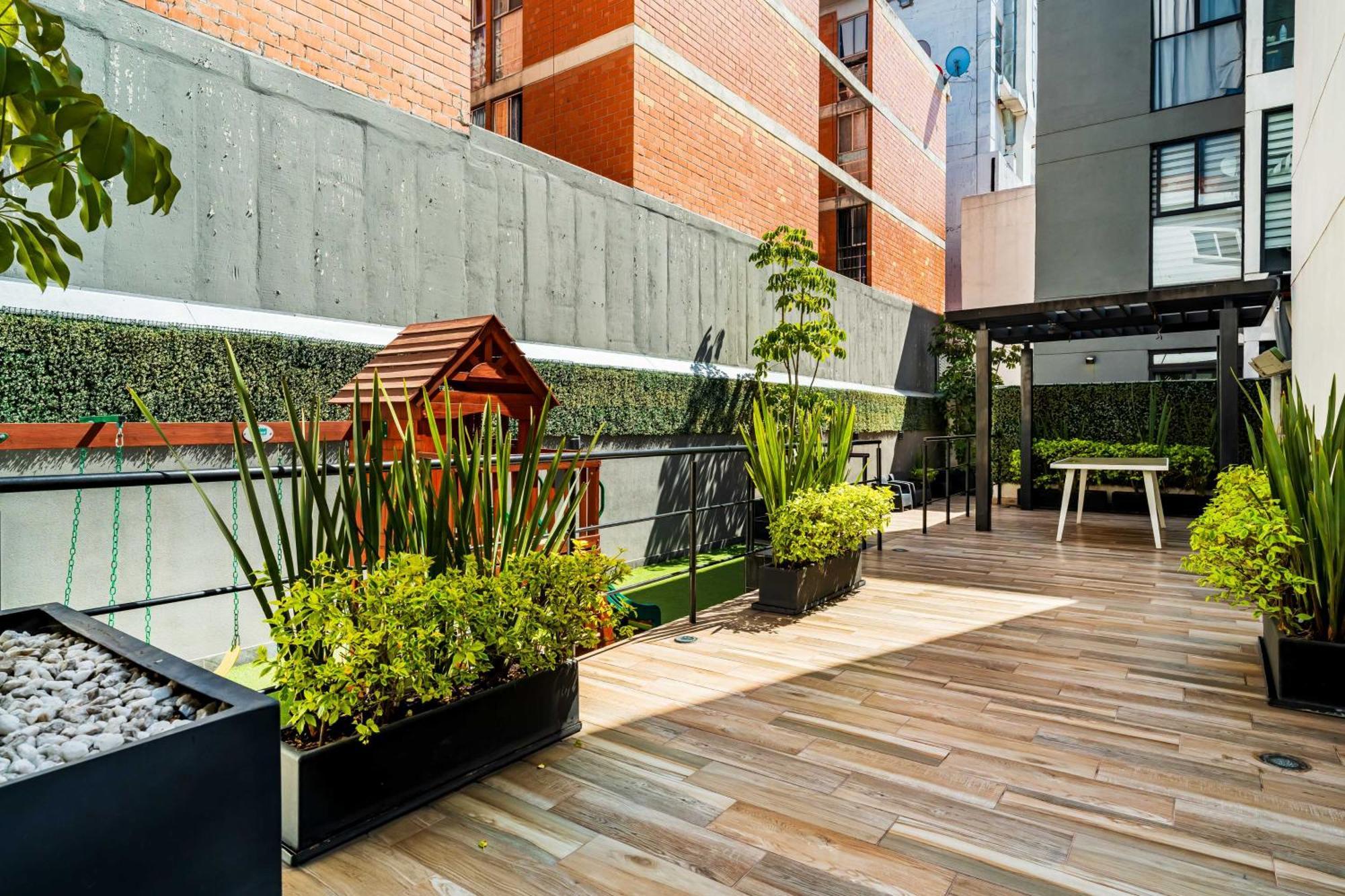Casa Angel Dorado Apartment Kota Meksiko Bagian luar foto